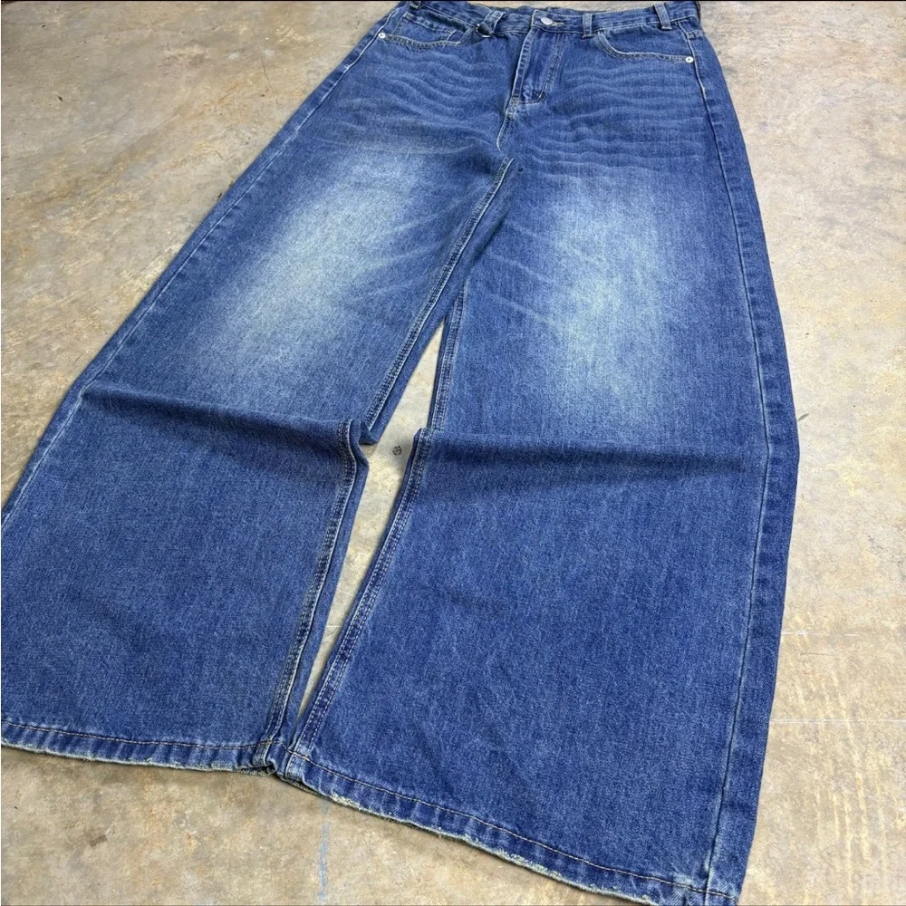 Bareline Jeans Men’s Baggy Vintage Wash - Picture 2 of 13